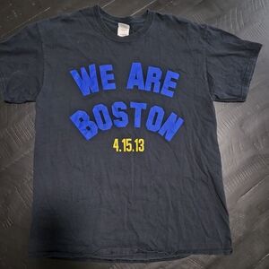 We Are Boston 4.15.13 Short Sleeve Tee - Navy Blue